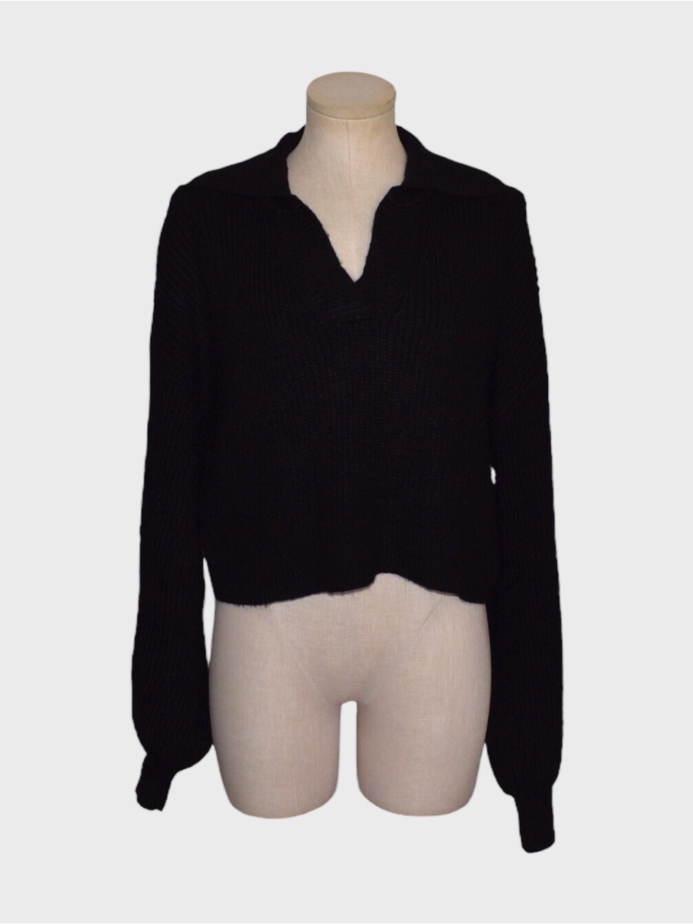 Altar’d State Oversized Cropped Ribbed Sweater